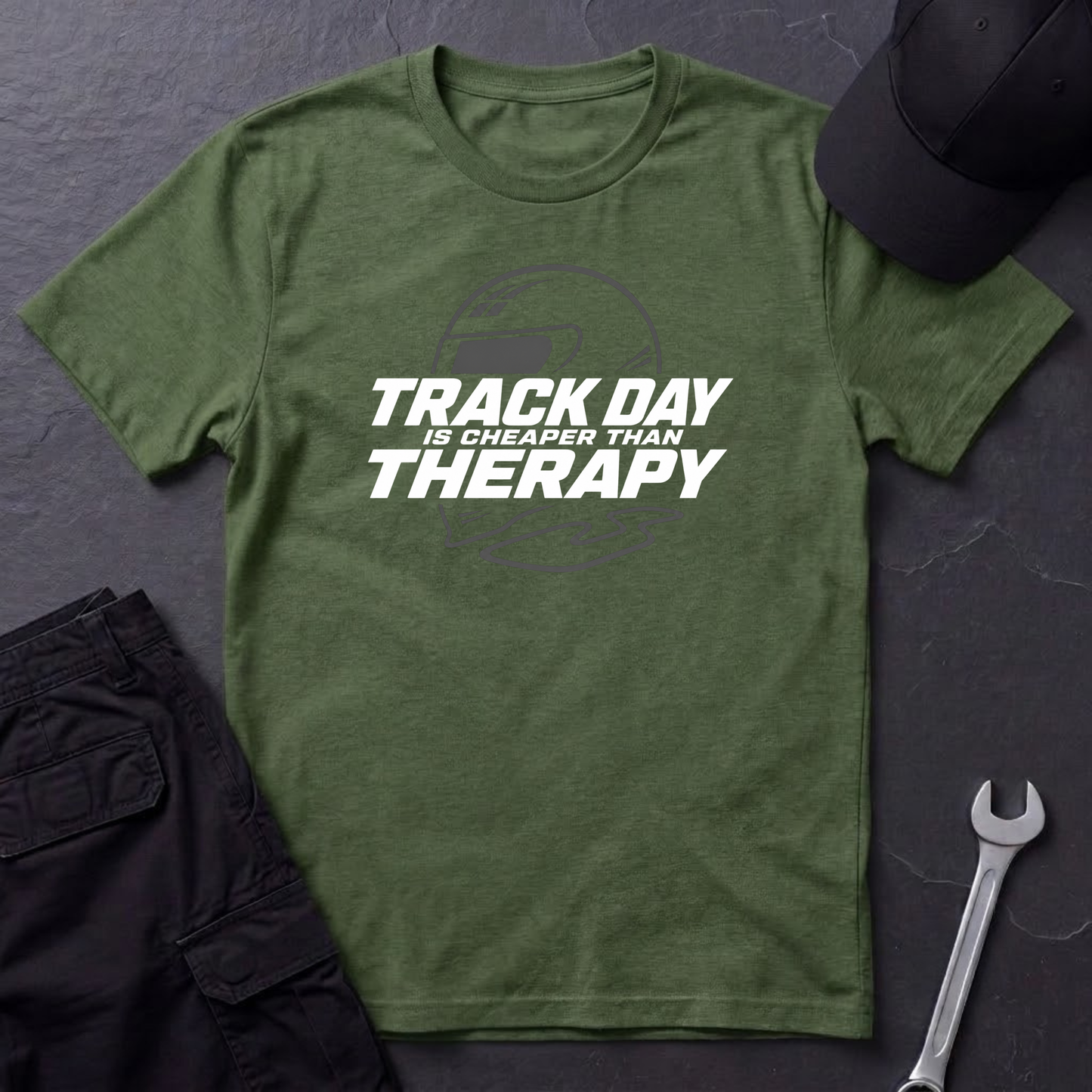 Track Day Therapy   T-Shirt