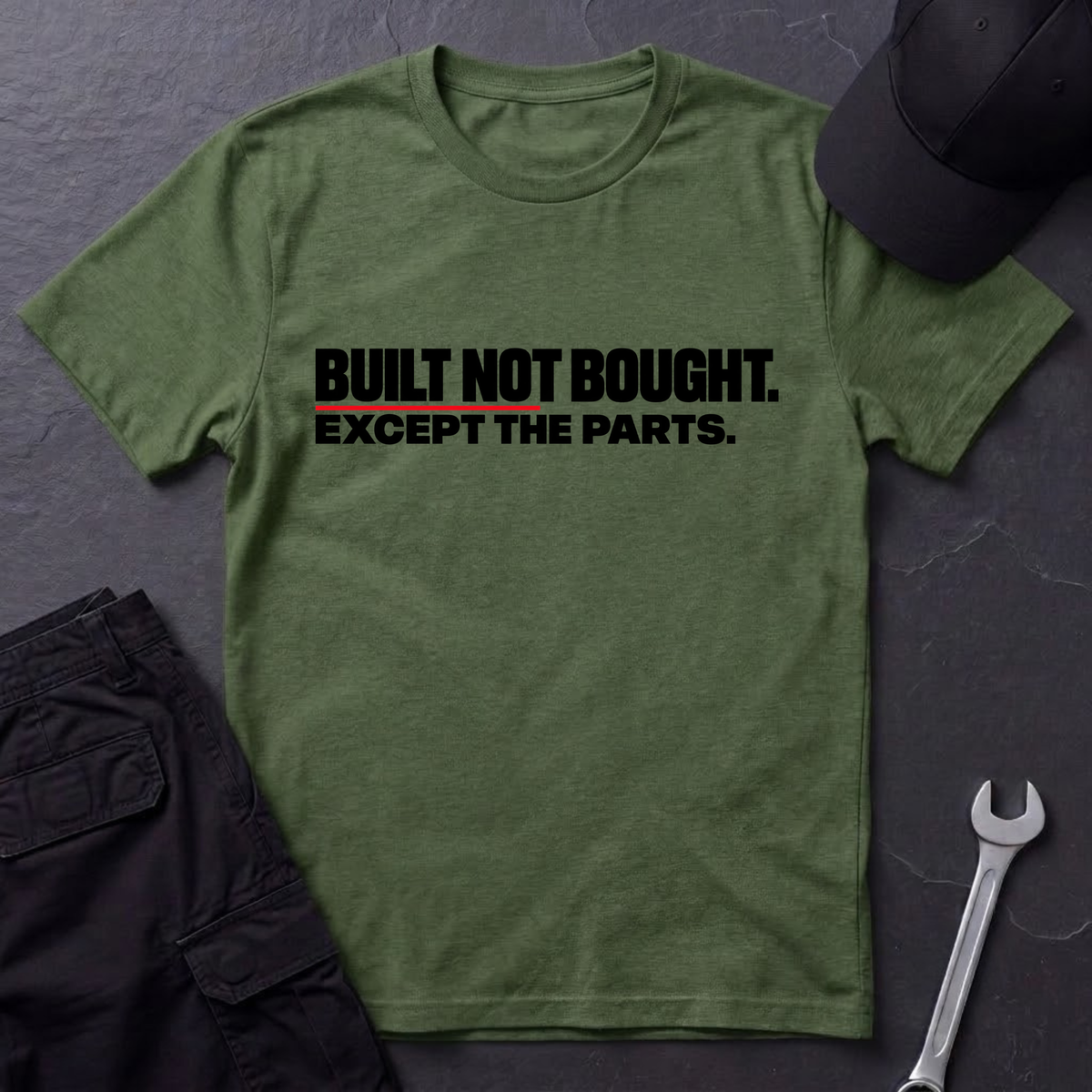 Except The Parts.  T-Shirt
