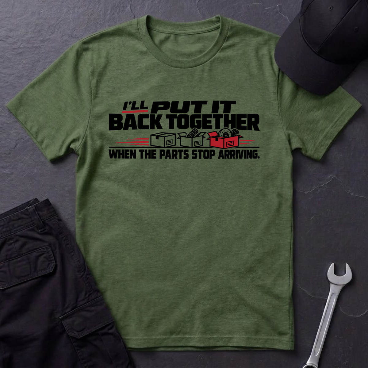 Parts Stop  T-Shirt