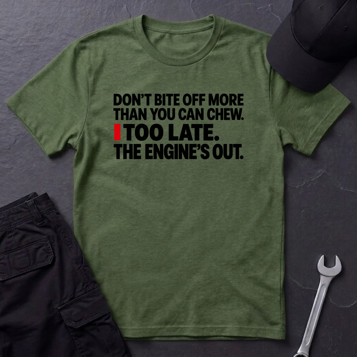 The Engine's Out  T-Shirt