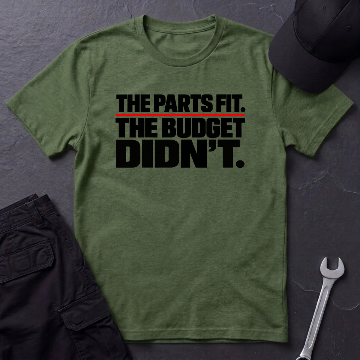 The Parts Fit.  T-Shirt