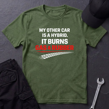 It Burns Gas & Rubber T-Shirt