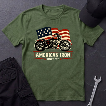 American Iron Motorcycle T-Shirt