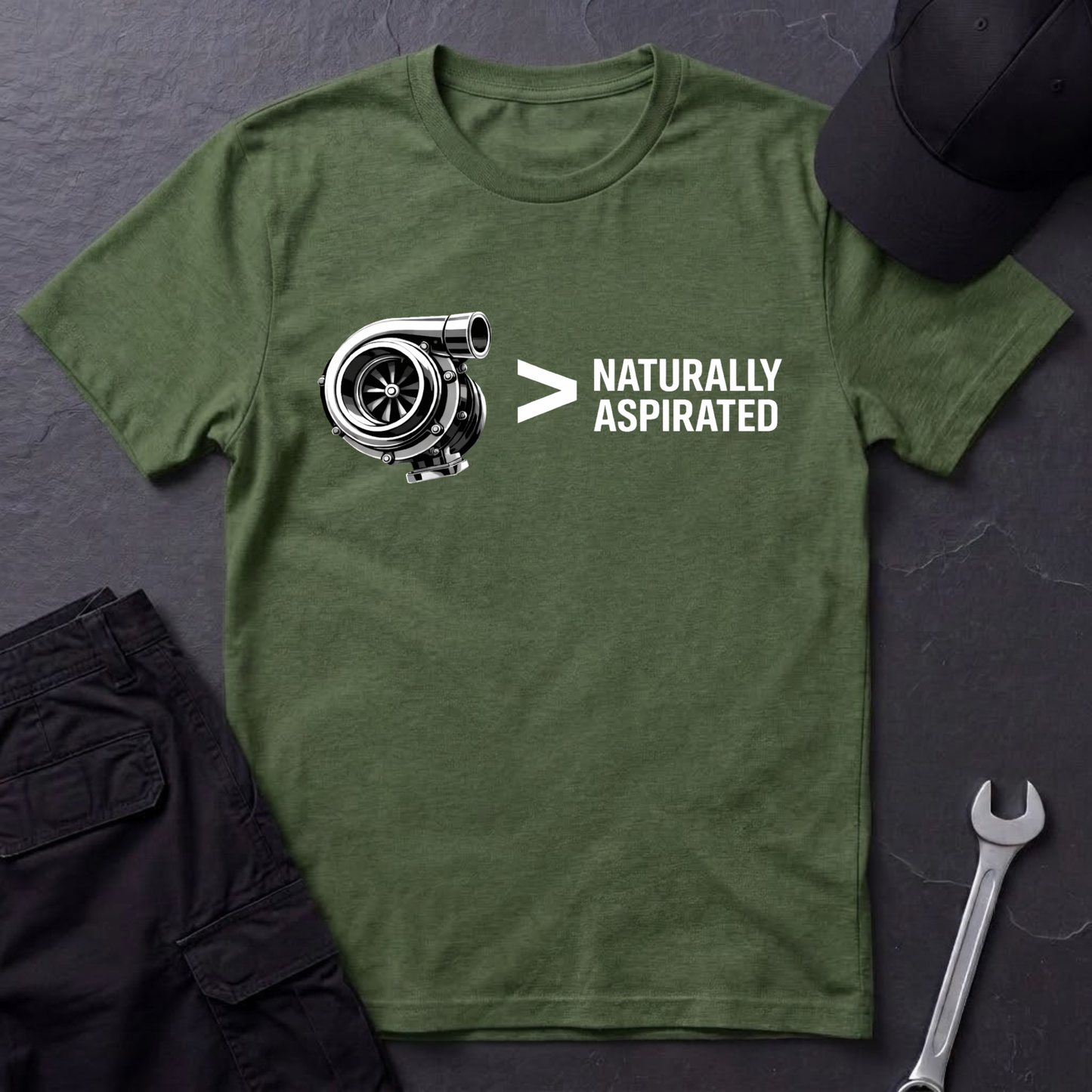 Turbo > Naturally Aspirated  T-Shirt