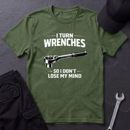 I Turn Wrenches  T-Shirt