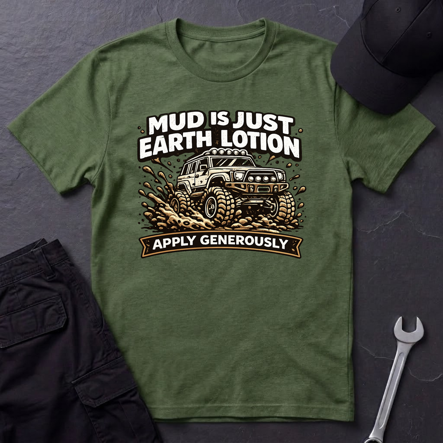 Mud Is Just Earth Lotion  T-Shirt