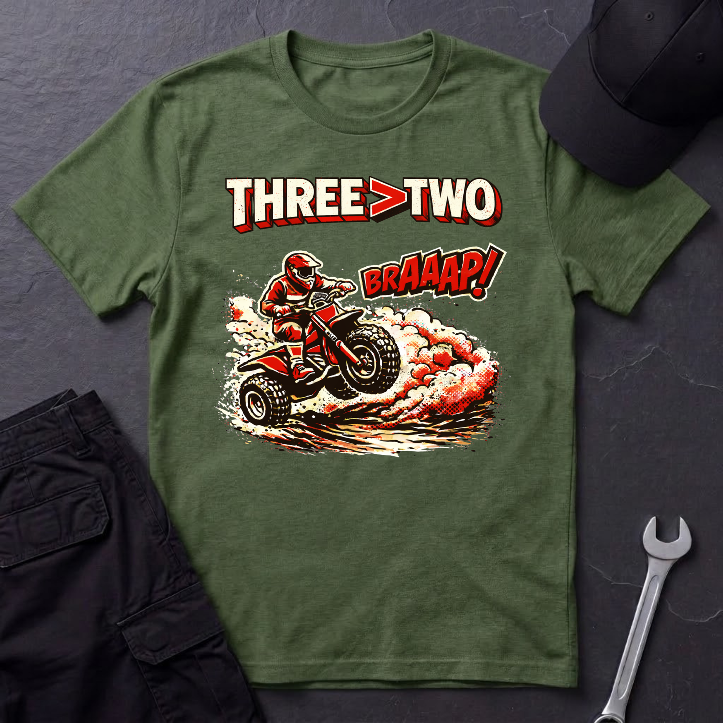 Three > Two  T-Shirt