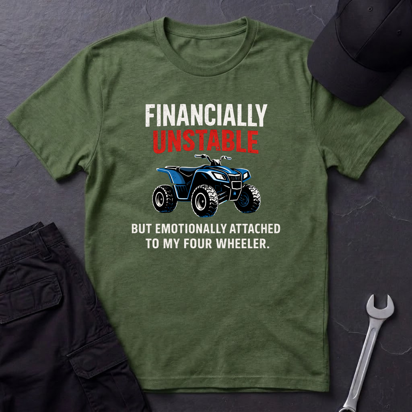 Financially Unstable Quad T-Shirt