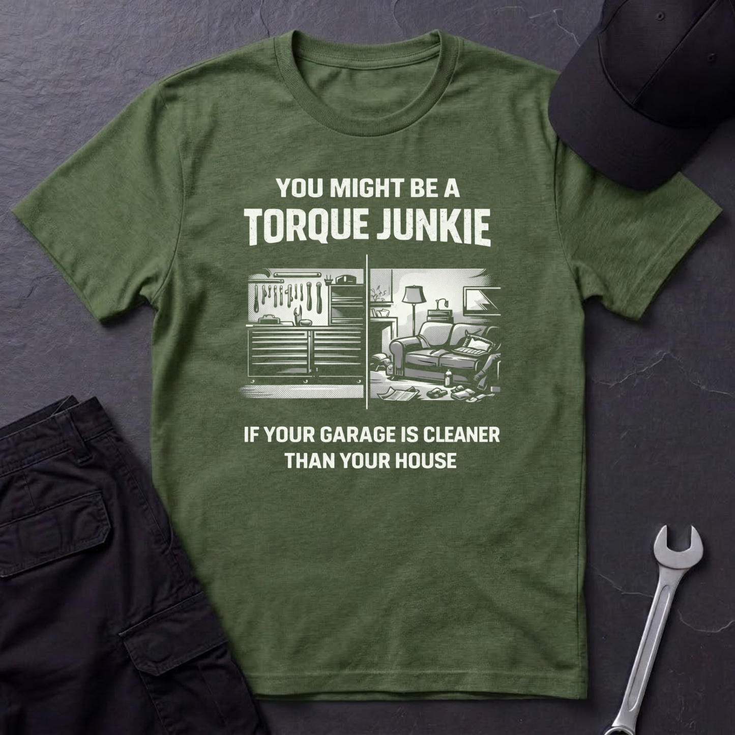 Garage Is Cleaner Than House  T-Shirt