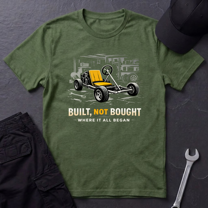 Built Not Bought Go-Cart light T-Shirt