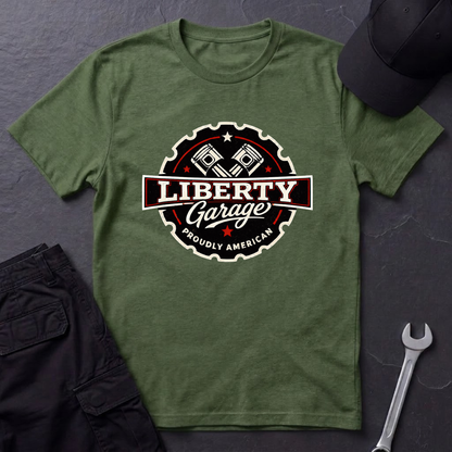 Liberty Garage  T-Shirt