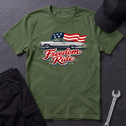 Freedom Ride Flag T-Shirt