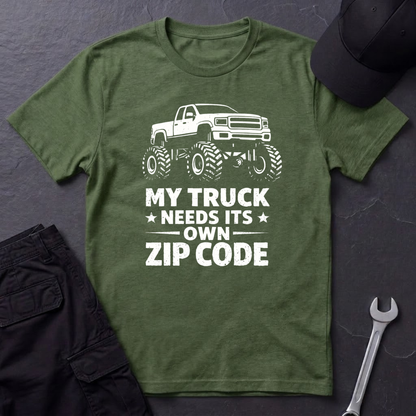 Truck Needs Zip Code  T-Shirt