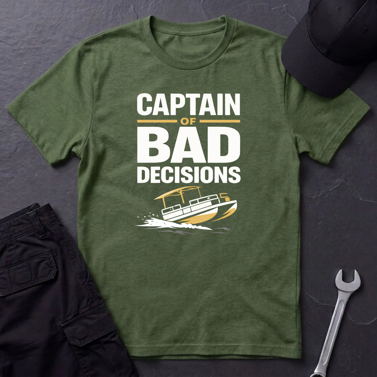 Captain Of Bad Decisions T-Shirt