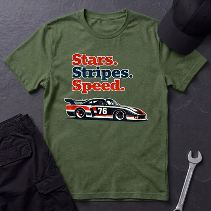 Stars. Stripes. Speed. T-Shirt
