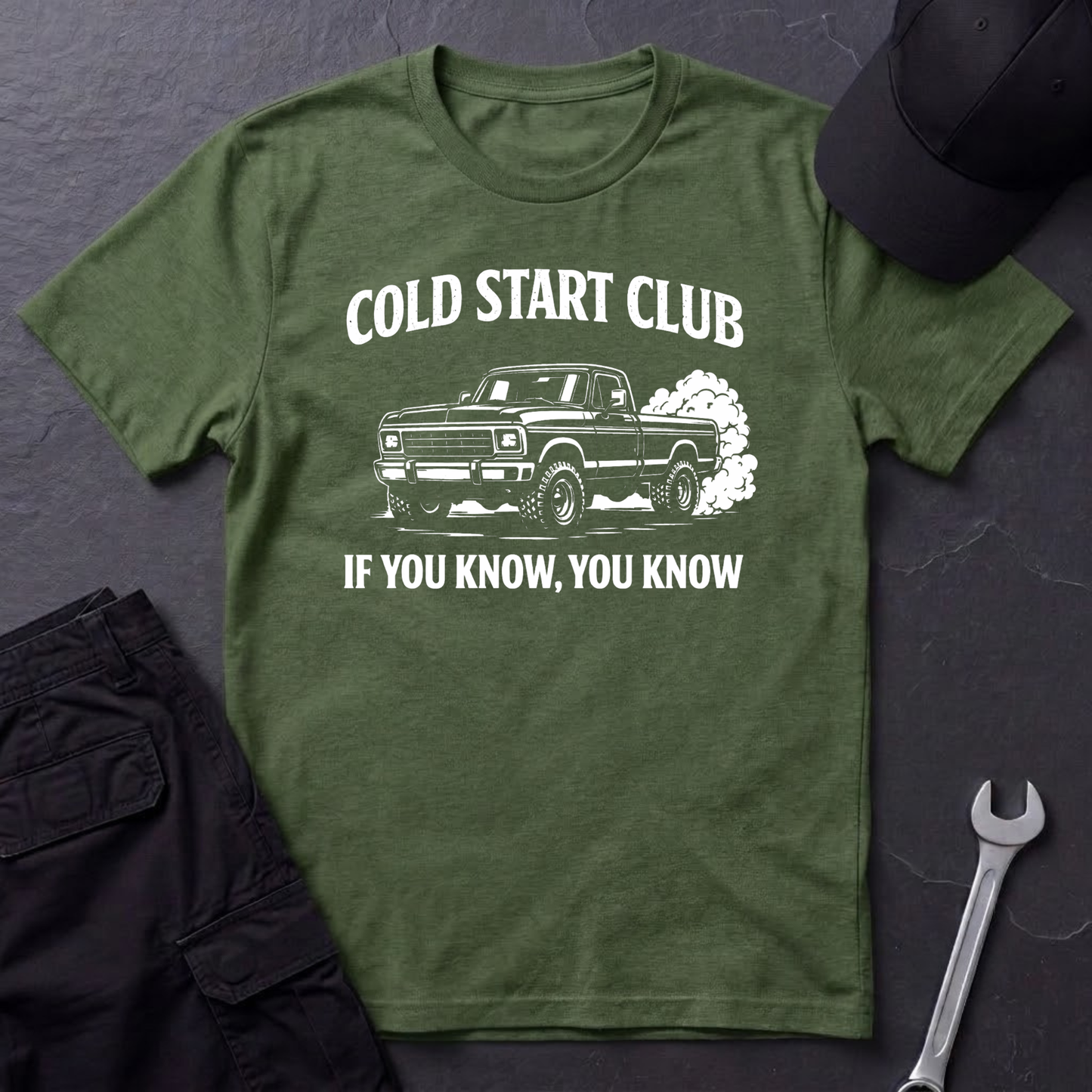 Cold Start Club Truck T-Shirt