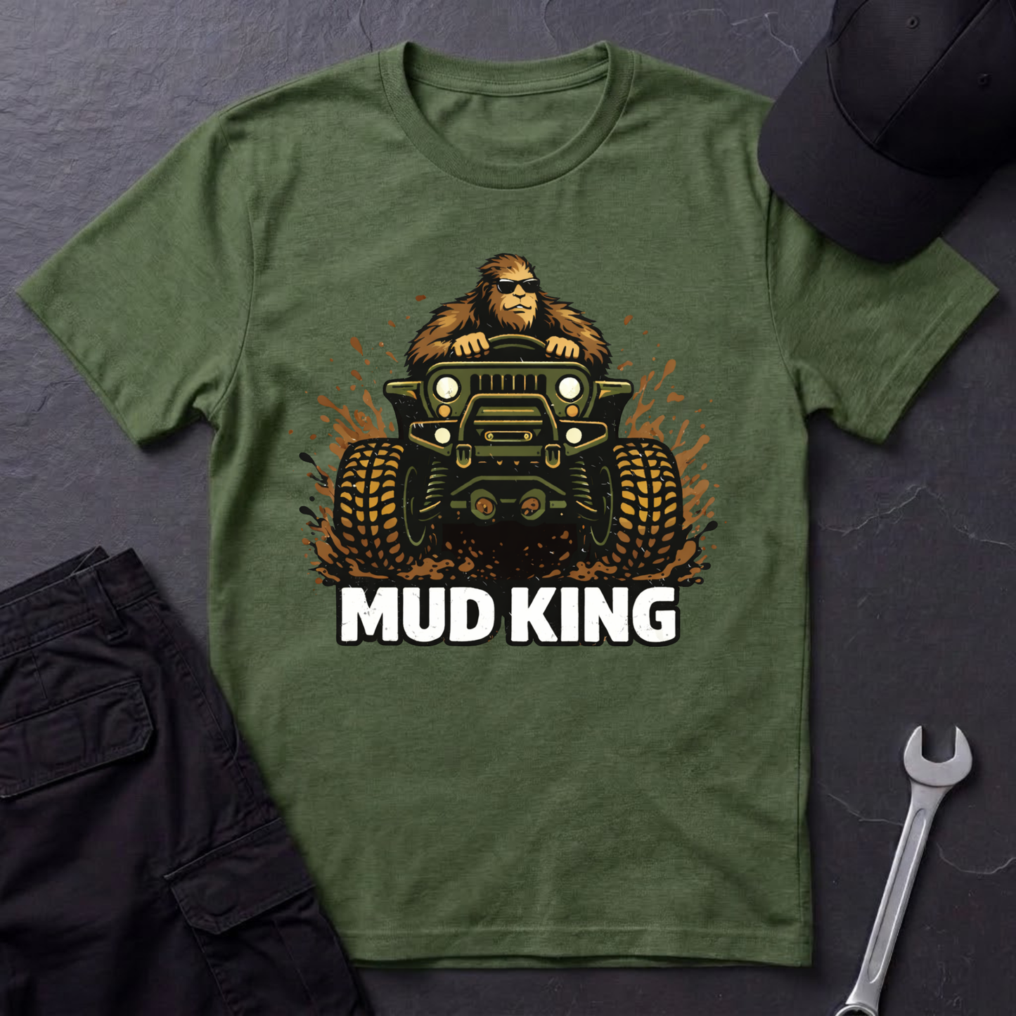 Mud King Bigfoot  T-Shirt