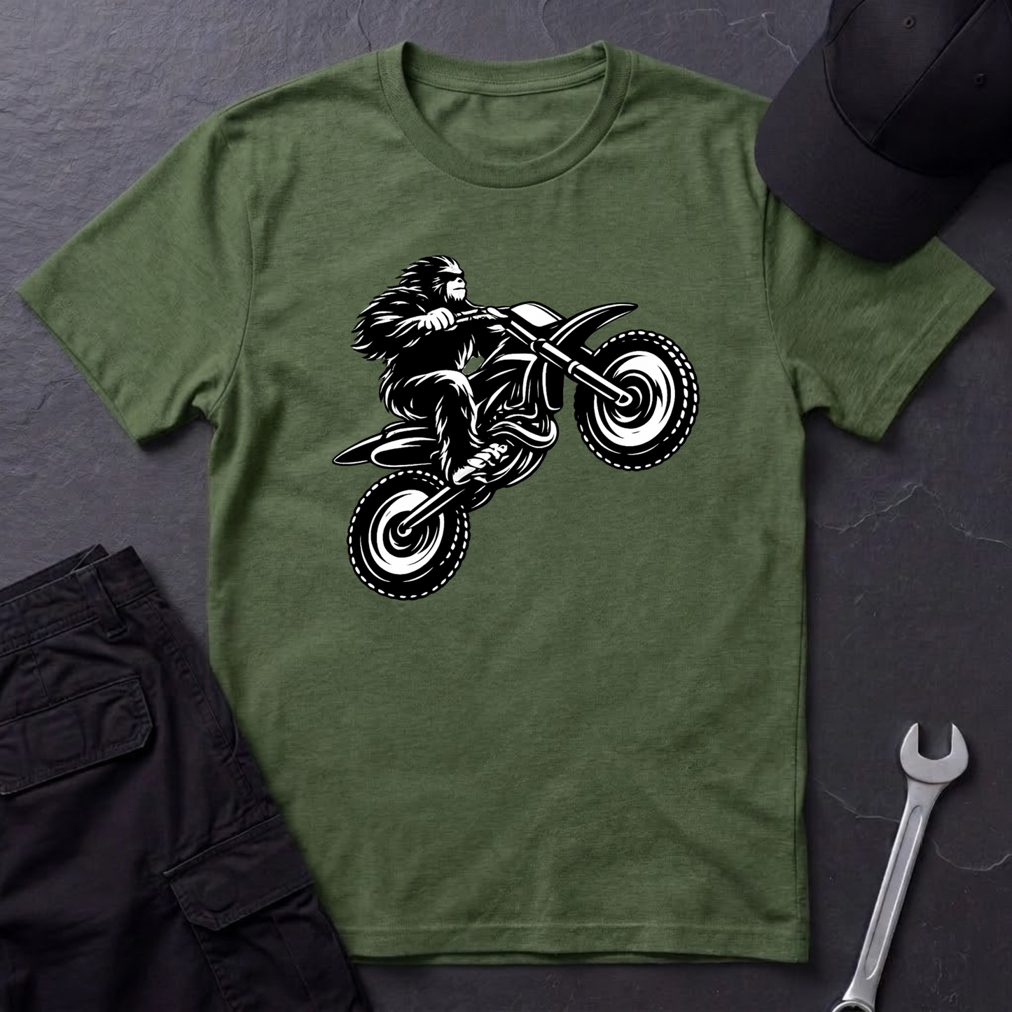 Bigfoot Dirtbike T-Shirt