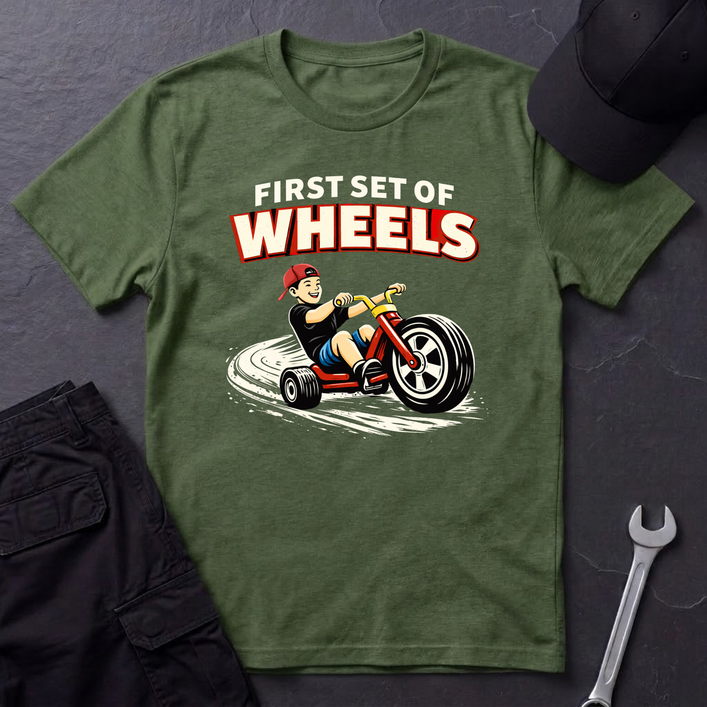 First Set Of Wheels Bigwheel T-Shirt