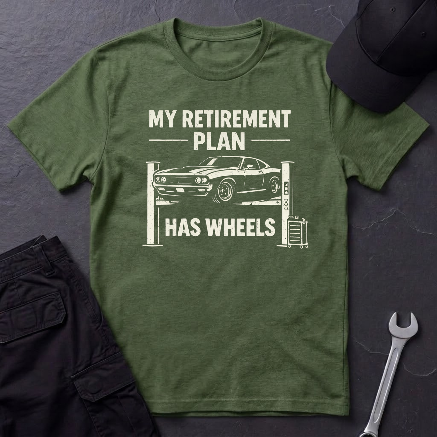 My Retirement Plan Has Wheels  T-Shirt