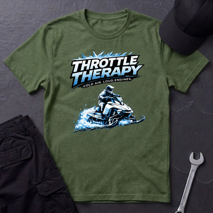 Throttle Therapy Snowmobile  T-Shirt