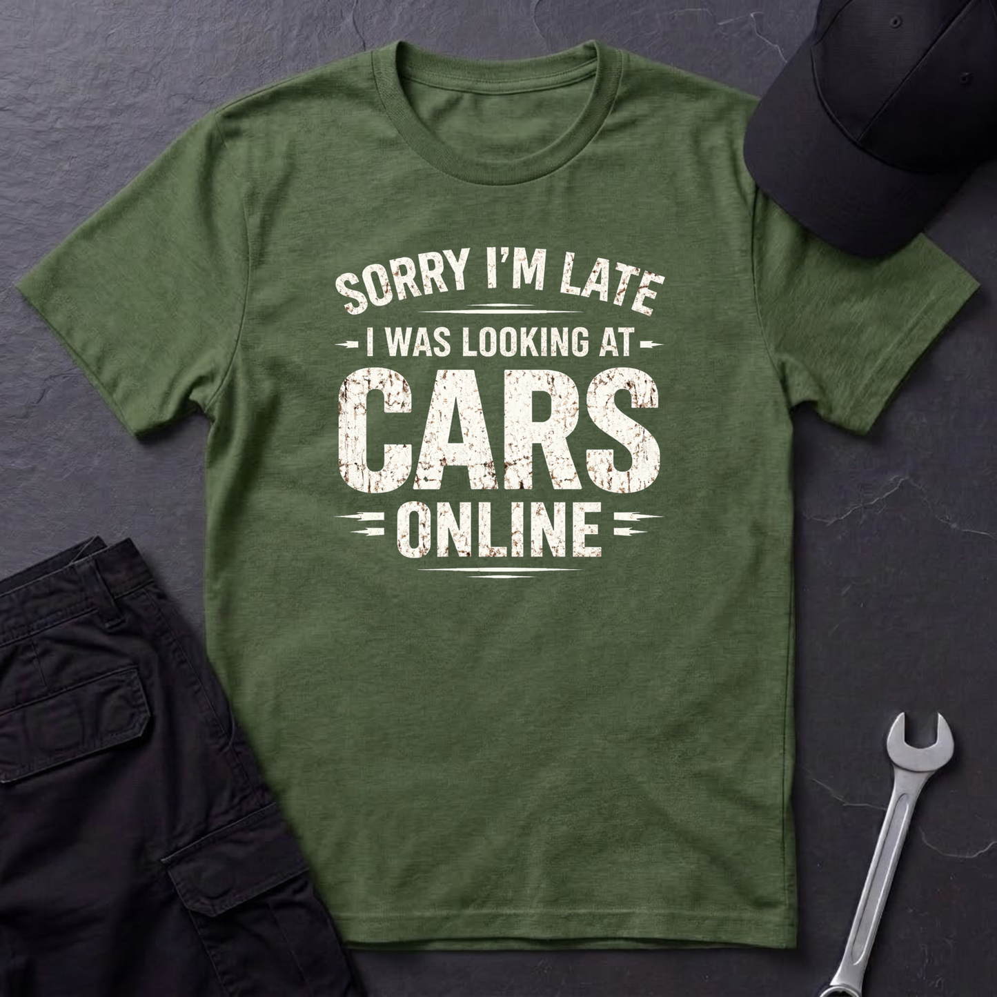 Looking at Cars Online detail T-Shirt
