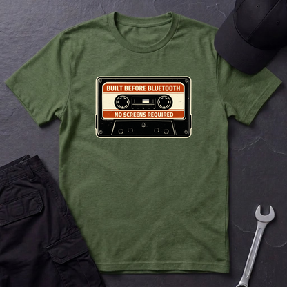 Before Bluetooth Cassette T-Shirt