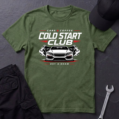 Cold Start Club Est 9:00AM T-Shirt