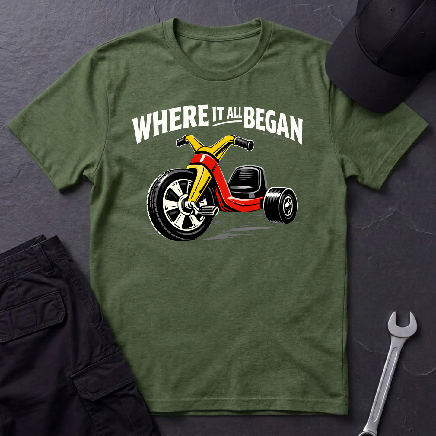 Where It All Began Bigwheel  T-Shirt
