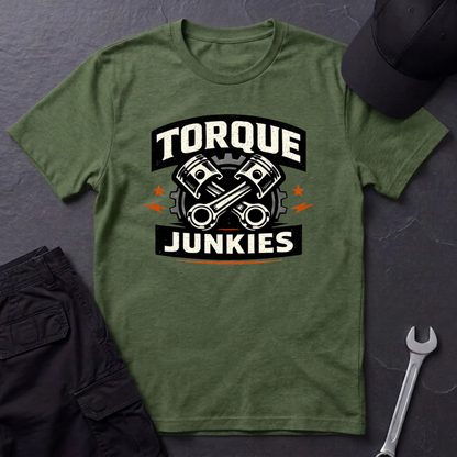 Torque Junkies Pistons  T-Shirt