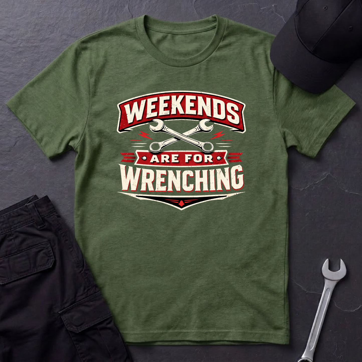 Weekends Are For Wrenching T-Shirt