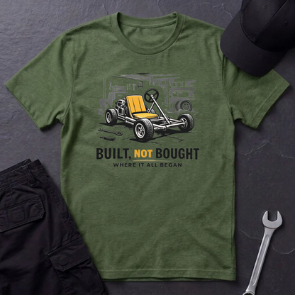 Built Not Bought Go-Cart dark T-Shirt