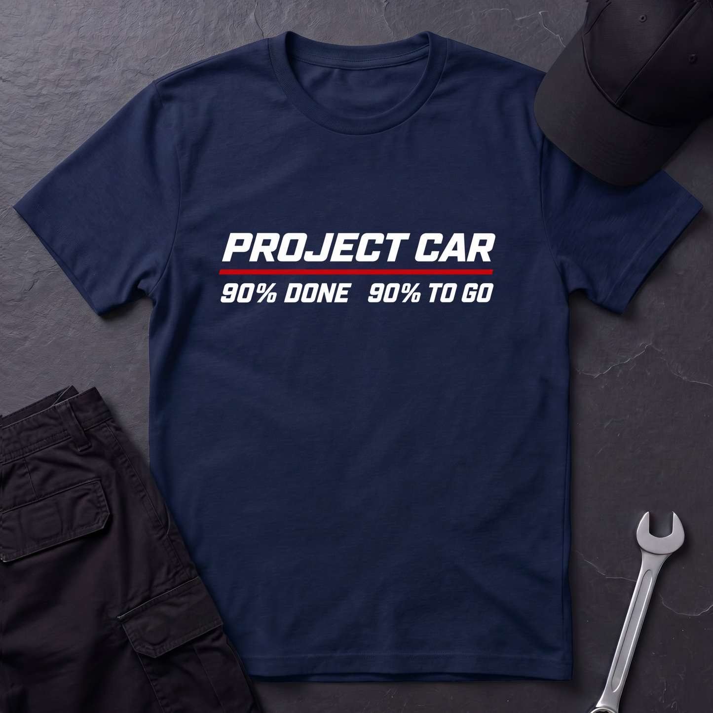 90% Done 90% To Go  T-Shirt