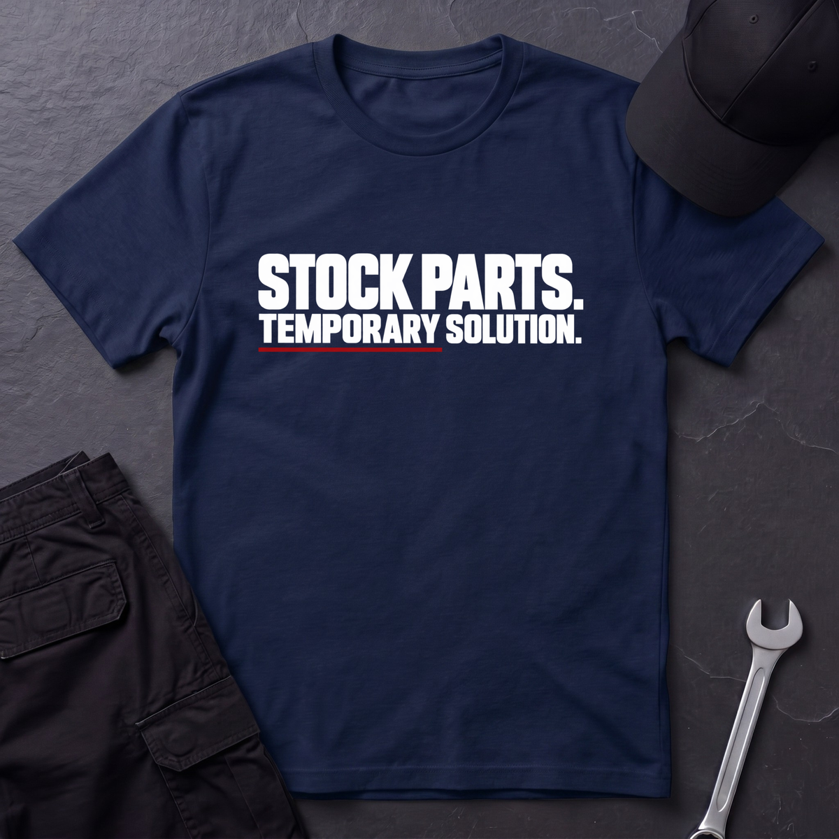 Stock Parts.  T-Shirt
