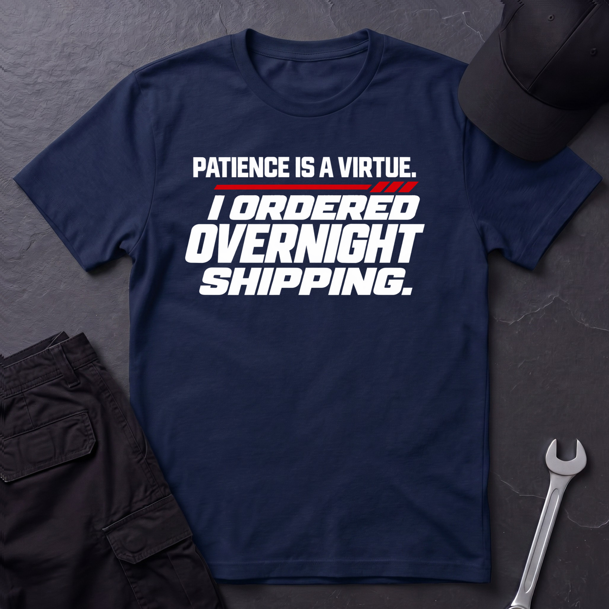 Patience Is A Virtue.  T-Shirt