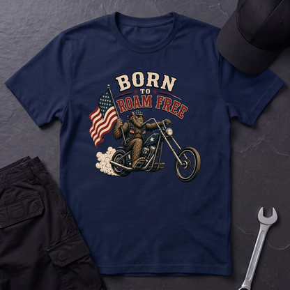 Born To Roam Free   T-Shirt