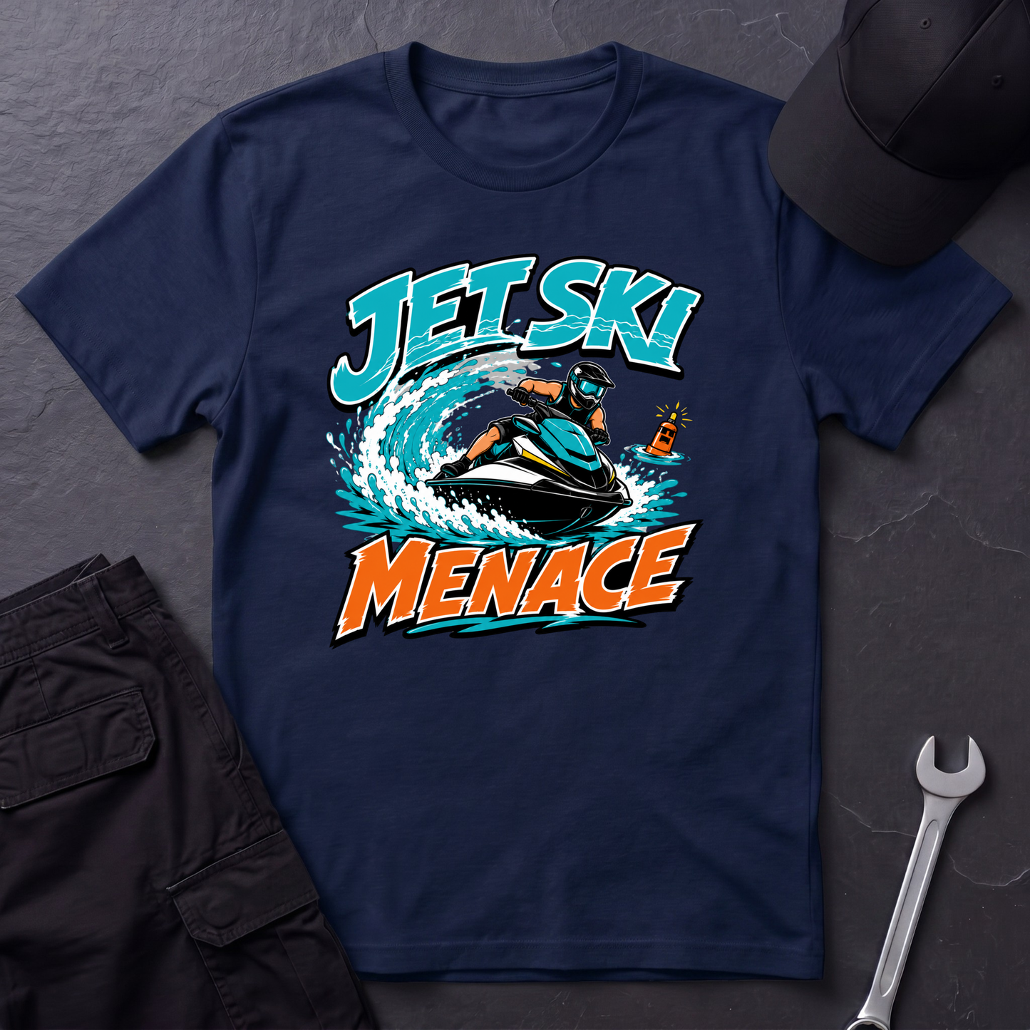 Jet Ski Menace  T-Shirt