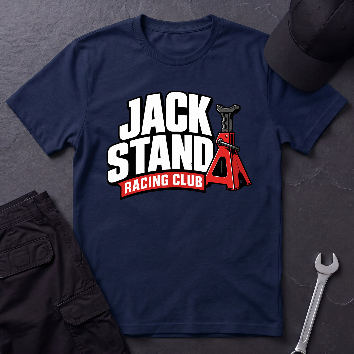 Jack Stand Racing  T-Shirt
