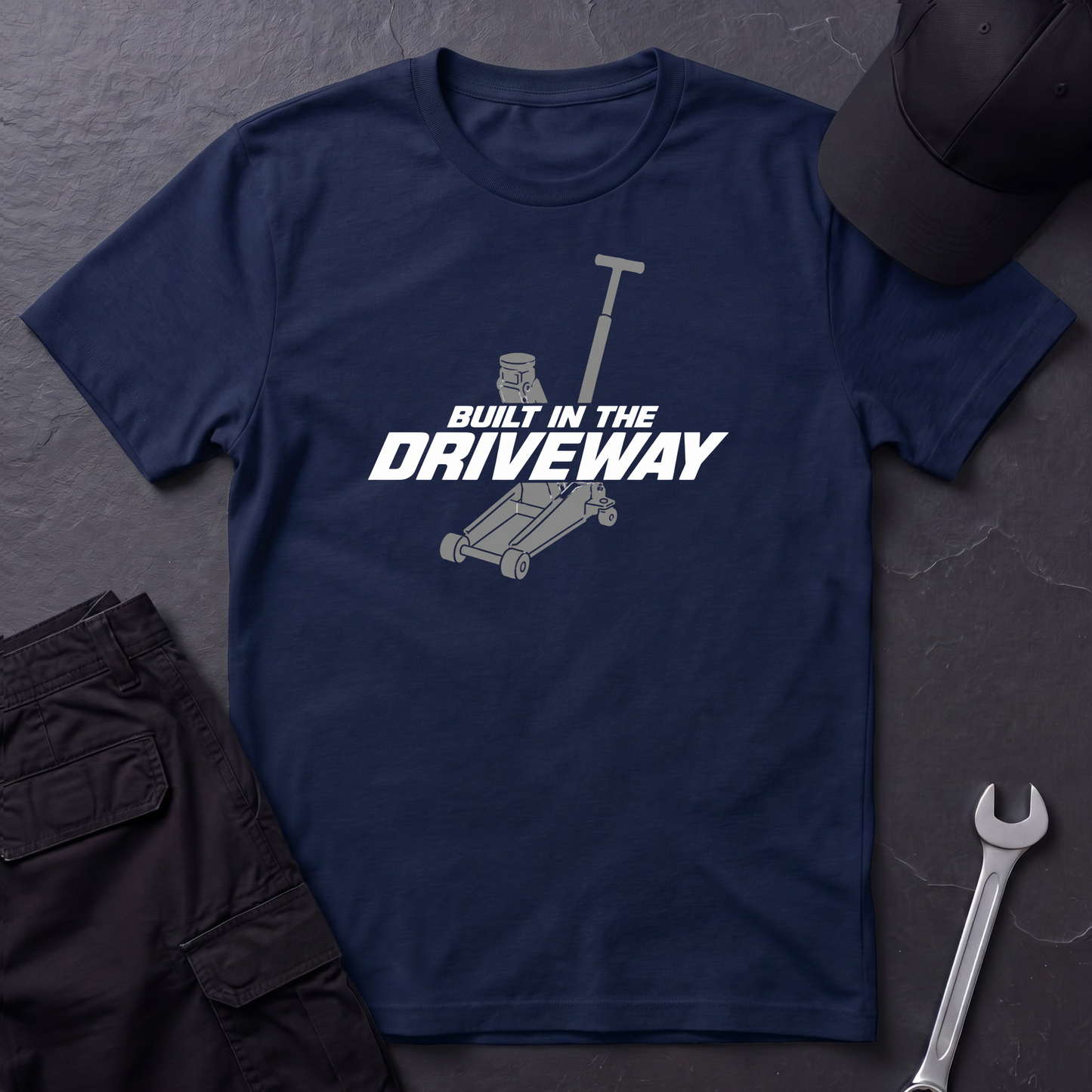 Built In The Driveway   T-Shirt