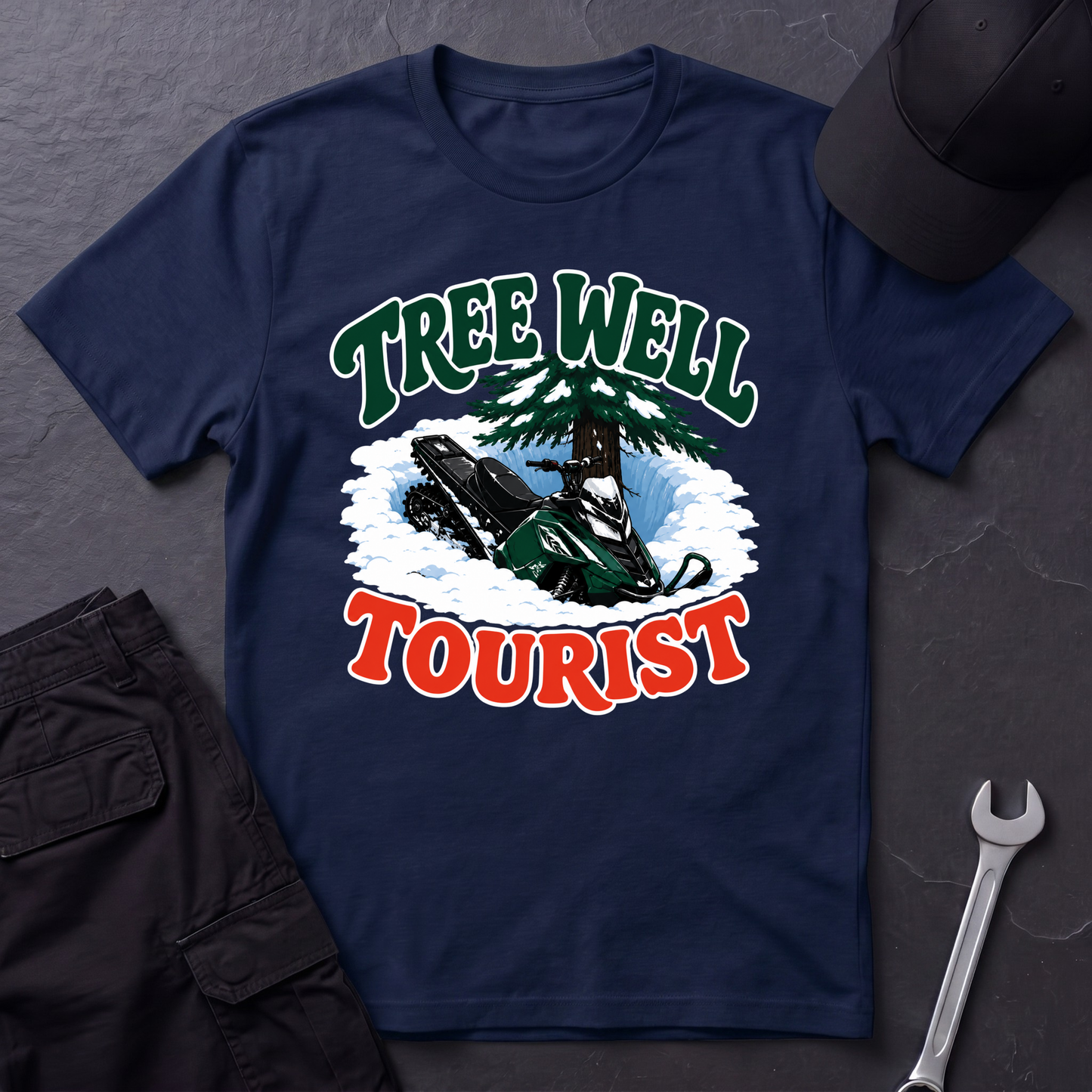 Tree Well Tourist  T-Shirt