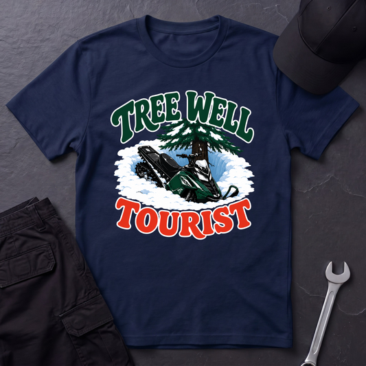 Tree Well Tourist  T-Shirt