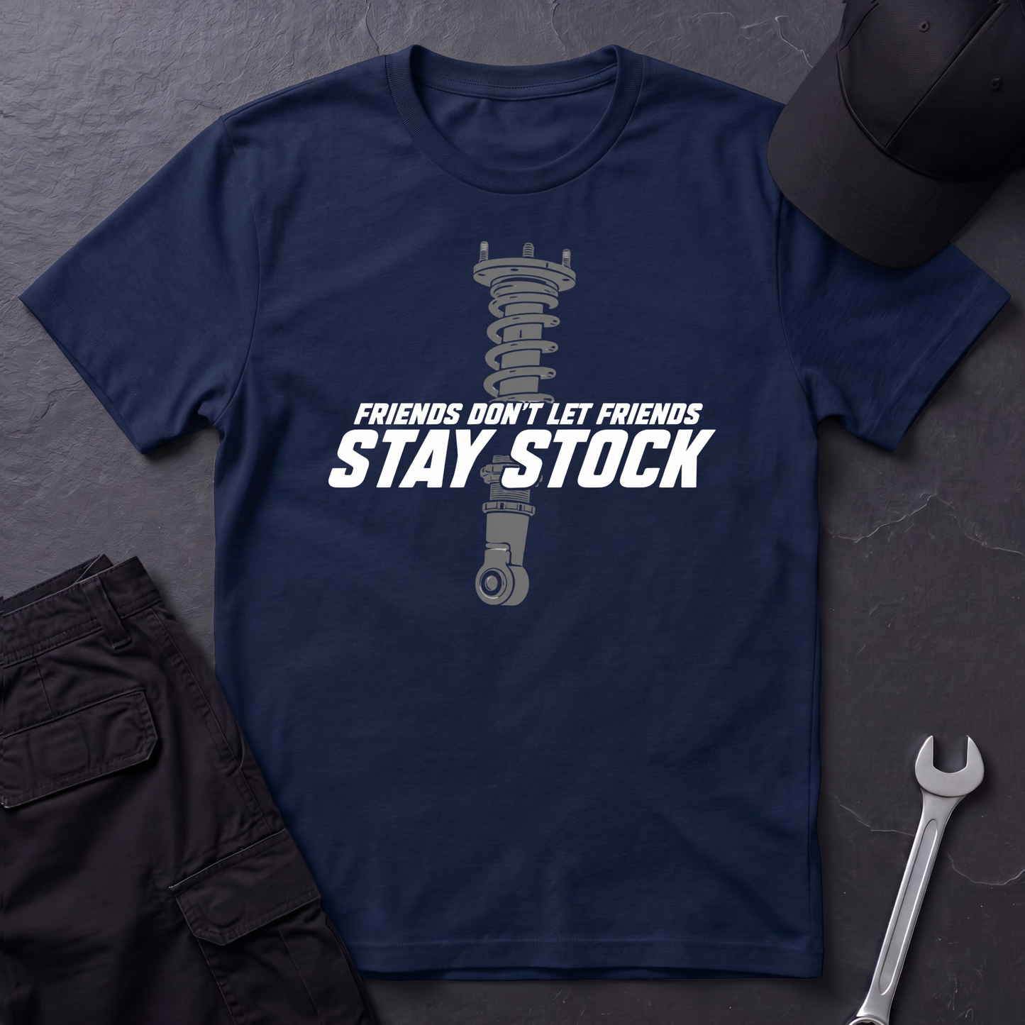 Friends Don't Stay Stock   T-Shirt