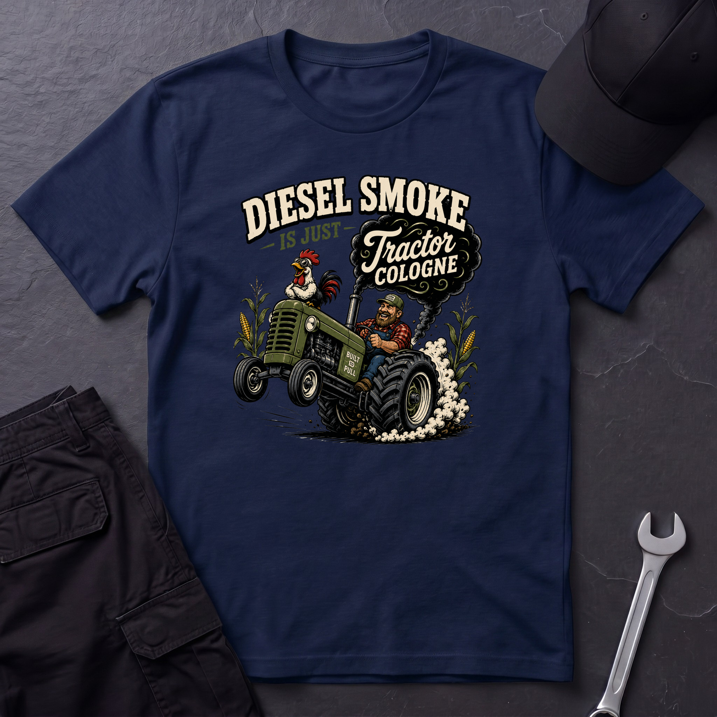 Tractor Cologne   T-Shirt