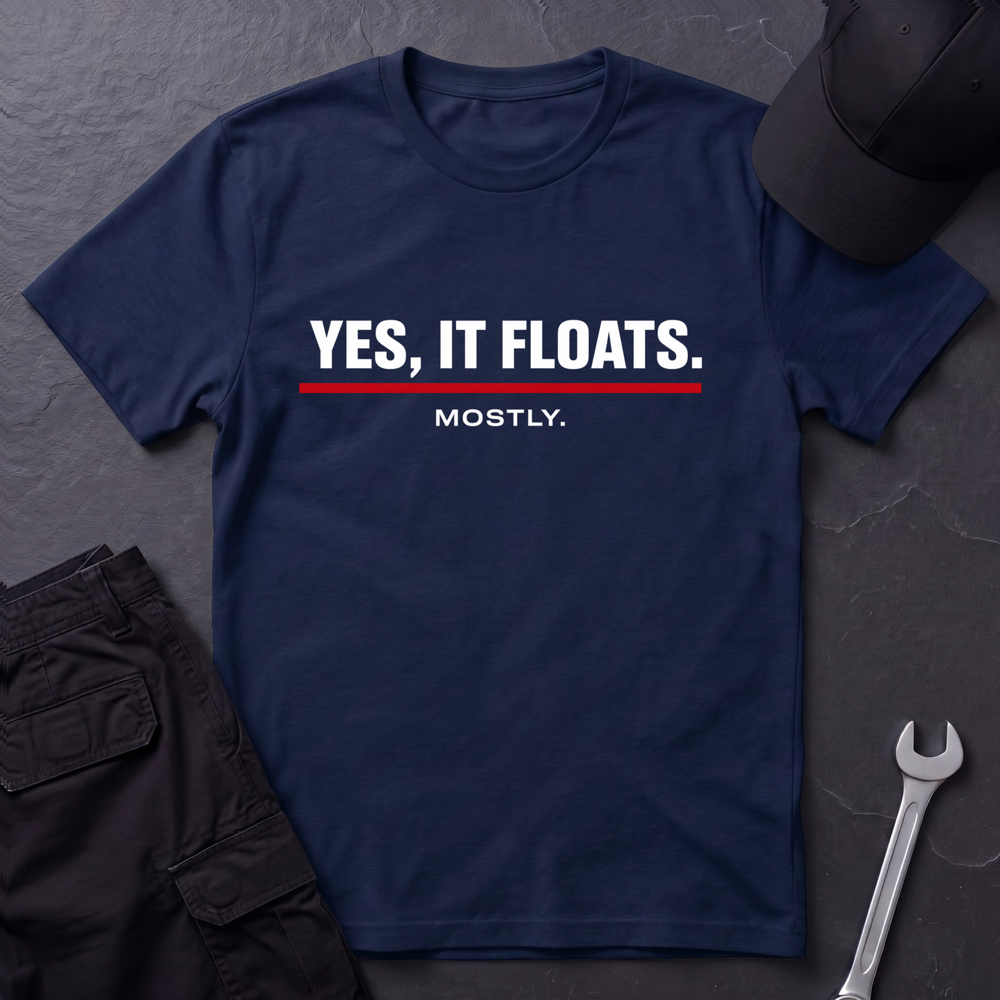 Yes, It Floats.   T-Shirt