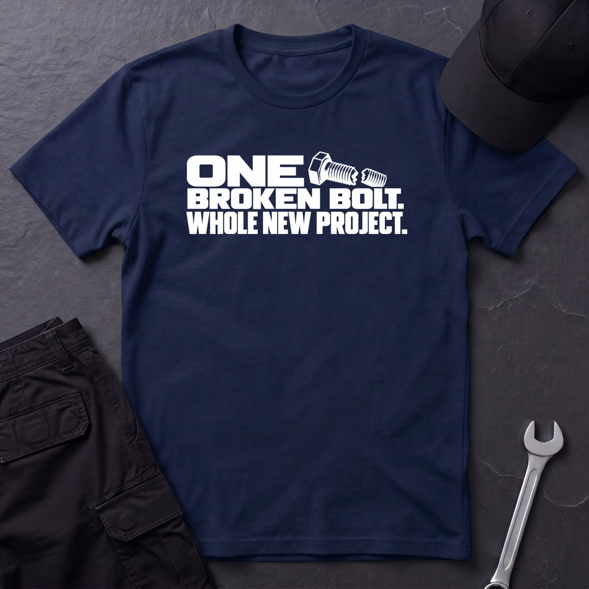 One Broken Bolt  T-Shirt