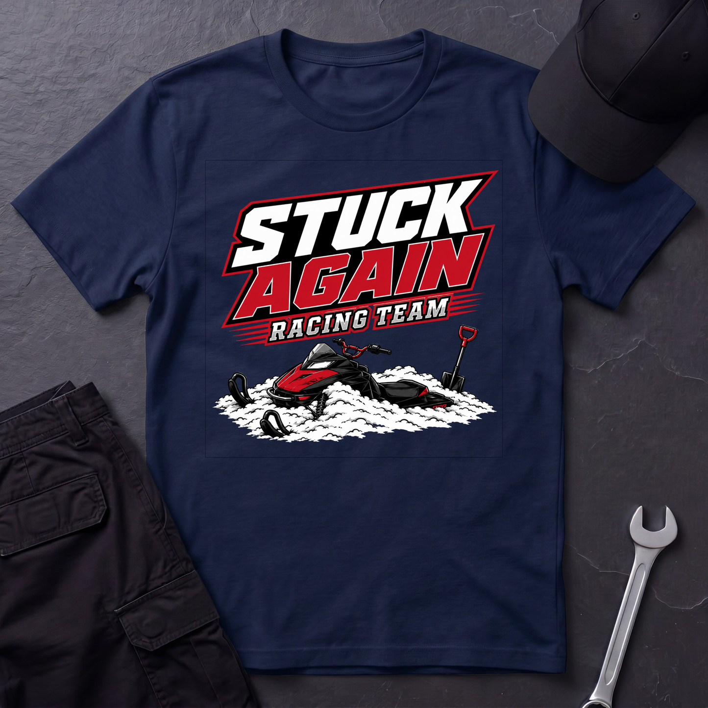Stuck Again Racing Team  T-Shirt