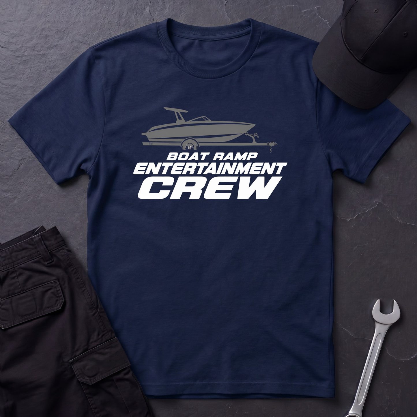 Boat Ramp Entertainment Crew   T-Shirt