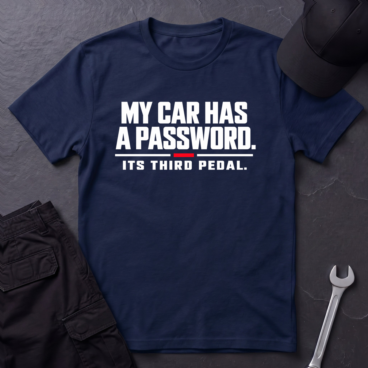 Car Has Password   T-Shirt