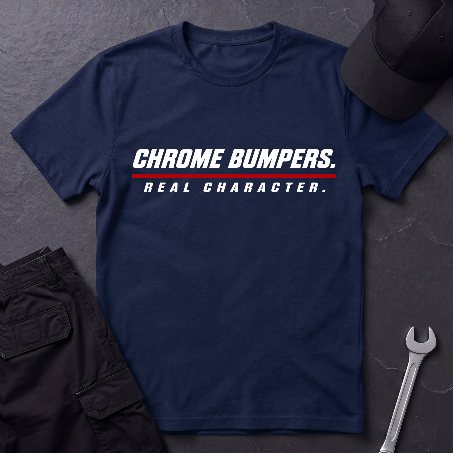 Chrome Bumpers.   T-Shirt