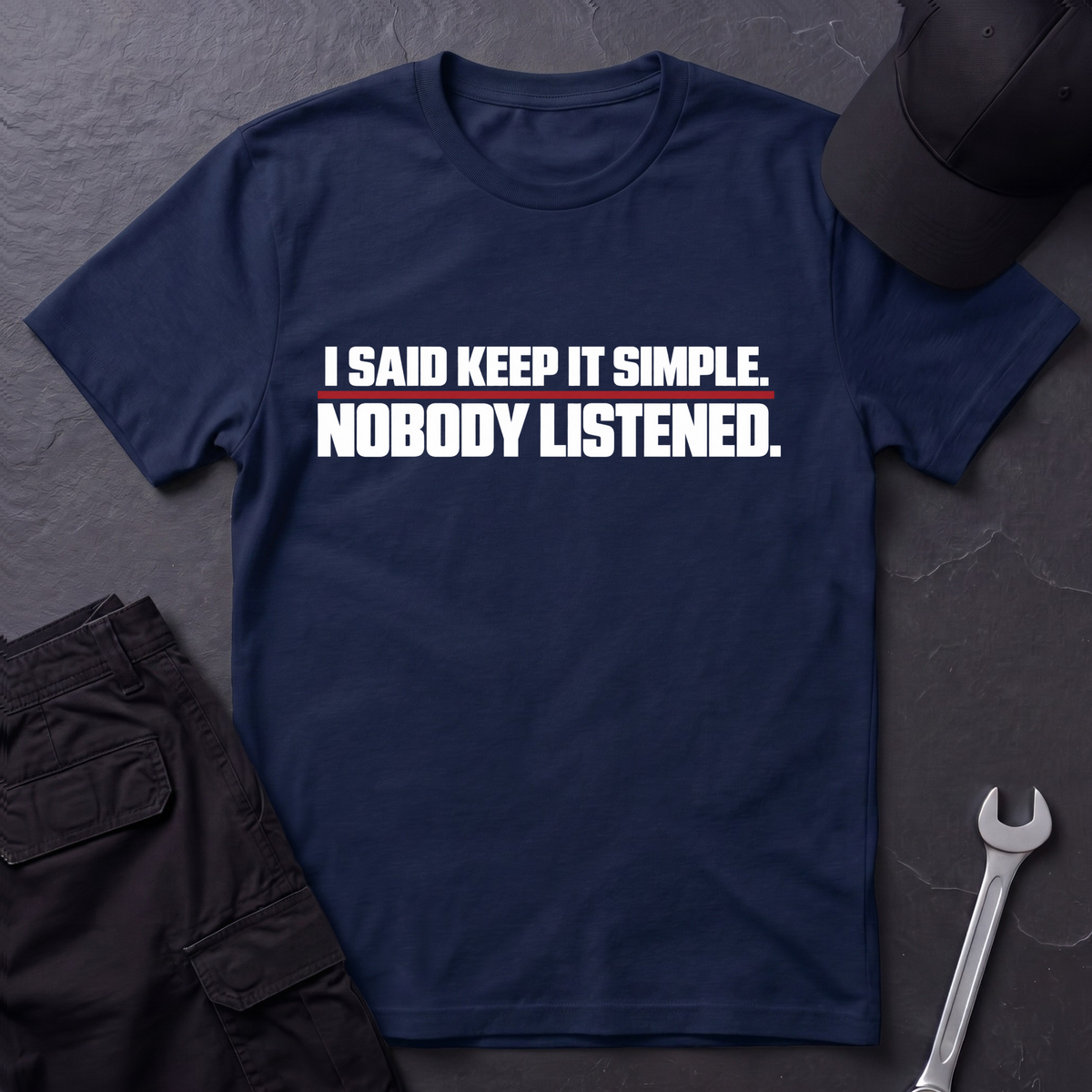 Nobody Listened   T-Shirt
